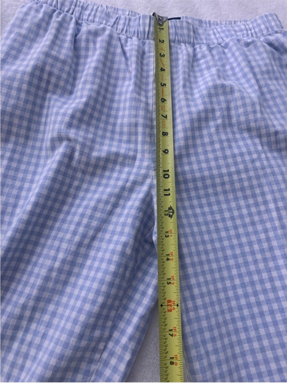 Sincerely Jules Soft Baby Blue
Gingham Wide Leg Side Bow Tie
Pants XL - Picture 9 of 16
